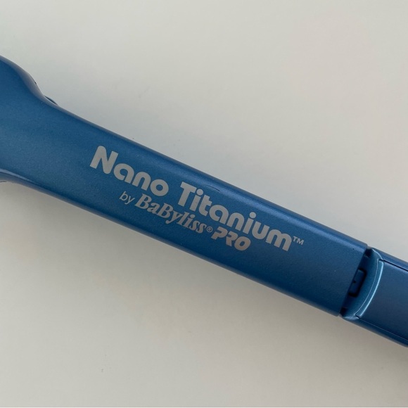 BabylissPRO Nano Titanium Deep Wave Styler Curved Plate Hair Curling Iron - Picture 6 of 11